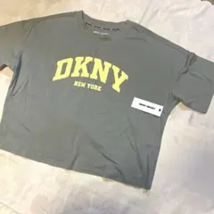 土日限定特価　新品未使用タグ付　DKNY SPORT ロゴ ショート丈Tシャツのサムネイル