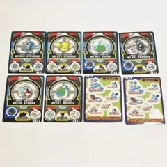 ポケモンシールダス第1弾シール6枚＋リストカード＋広告カードの計8枚