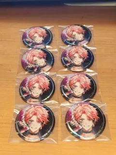 にじさんじ ぎゃうるふ 缶バッジ 赤城ウェン 8点