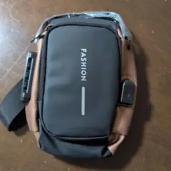 ブラウン ショルダーバッグ スマホ収納