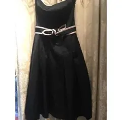 a⚠️おまとめ3千円〜購入可 ✨トッカ tocca ベアトップワンピースドレス黒S