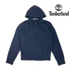 08T867☆ Timberland 紺色系 フルジッパーカー 羽織り 春秋