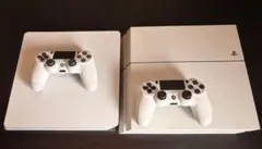 PlayStation 4 ホワイト【2台まとめ売り】