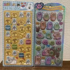 おぱんちゅうさぎ　んぽちゃむ　うるちゅる、ぷくぷくシールセット