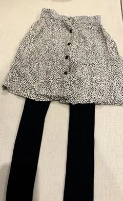 最終値下げ！！ZARA キッズ　タイツ付きスカート