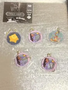 Disney WISH アクリルキーホルダー 5種セットのサムネイル