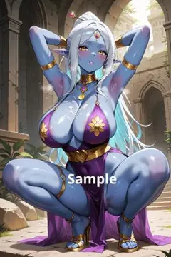 AI アート イラスト A4ポスター 【A1670】