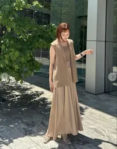 アメリヴィンテージ　Dickies® × Ameri PLEATS DRESS Dickies® × Ameri PLEATS DRESS