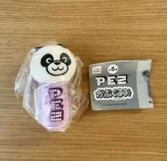 PEZ かぶぐるみ パンダ ガチャガチャ