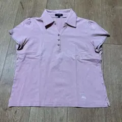 BURBERRY ピンク 半袖ポロシャツ SIZE 5