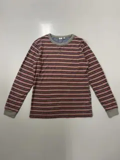 00s old UNIQLO ボーダーロンT