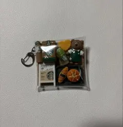 ガチャ詰め風ポーチ.くまさん.スタバカフェ