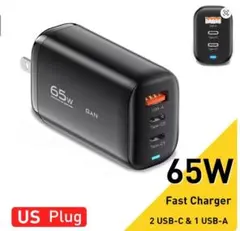 Essager 65 ワット GaN 充電器 USB PD タイプ C