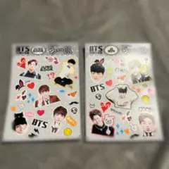BTS ステッカーシート 2枚セット