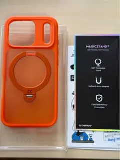 ★新品★CASEKOOオレンジiPhone17PRO用スマホケース