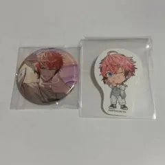 にじさんじ 赤城ウェン 缶バッジ ステッカーセット - メルカリ