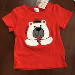 futafuta Tシャツ 110 赤 くま フタフタのサムネイル