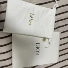 diorノベルティ 巾着ポーチ