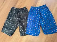 キャラクター柄 半ズボン 2枚セット