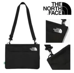 【韓国限定】ノースフェイス スリム クロスバッグ 黒