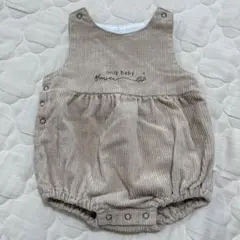 First closet コーデュロイロンパースのサムネイル