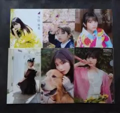 与田祐希　クリアファイル　６枚セット