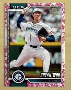 Topps MLB 2026 Bryan Woo /99 桜パラレル