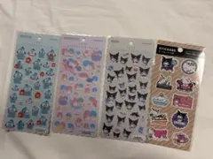 ふわふわ　サンリオキャラクターズシール　ハンギョドン　キキララ　クロミ　サンリオ