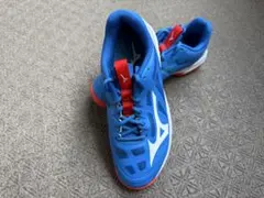 【ミズノ】テニスシューズ(25.5cm)