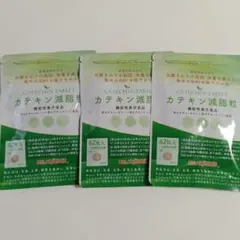 DMJえがお生活 カテキン減脂粒 62粒入 3袋セットのサムネイル