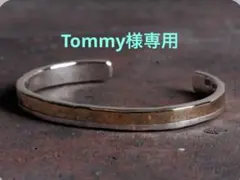 市松】希少5㎜ 2tone バングル(K14×silver) - メルカリ