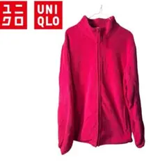 UNIQLO フリースジャケット ピンク