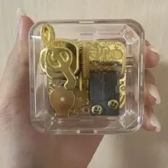 透明ケース入り オルゴール ムーブメント