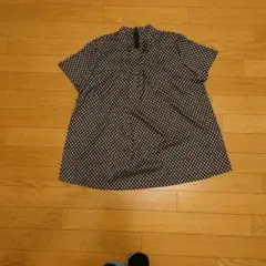 UNTITLED 幾何学模様 半袖シャツ