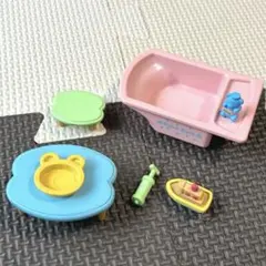 【レア！】シルバニアファミリー 赤ちゃんすこやかセット テーブル イス おもちゃ