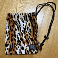WACKO MARIA×PORTER レオパード ショルダーポーチ - メルカリ