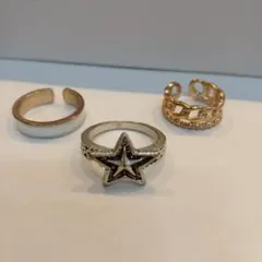 デザインリング 3点セット