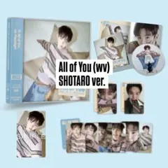 【 All of You 】RIIZE SHOTARO トレカ 3枚 CD