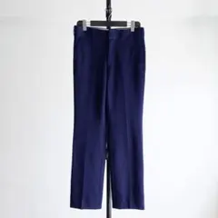 1960s Corbin ネイビー　ワイドスラックス　TalonZip