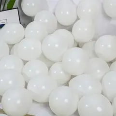 100 화이트 풍선 풍선 생일 웨딩 파티 장식
