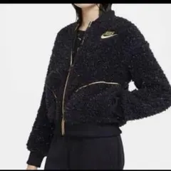 Nike フリース ジャケット 黒　L