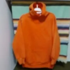 70s～80s　ラッセルアスレチック　ダブルフェイススウェットパーカー　オレンジ