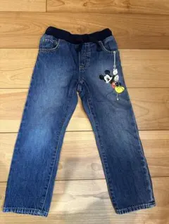 美品☆baby GAP Disney ミッキーマウス デニムパンツ 5歳