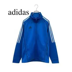 adidas　マーシャルアーツ　トラックジャケット　青　ブルー　XS　古着のサムネイル