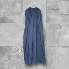 URBAN RESEARCH DOORS/ギャザー ロングワンピース ブルーのサムネイル