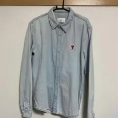 AMI Paris デニムシャツ ライトブルーのサムネイル