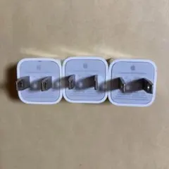 iPhone充電器純正電源アダプターApple正規品 USB-A 3個