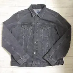 GAP グレー　デニムジャケット　Gジャン　アメカジ　Lサイズ