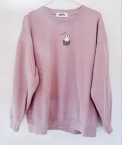 ミッフィー　裏起毛トレーナー