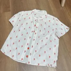 Chillea キリア　タツノオトシゴ　ブラウス40サイズのサムネイル